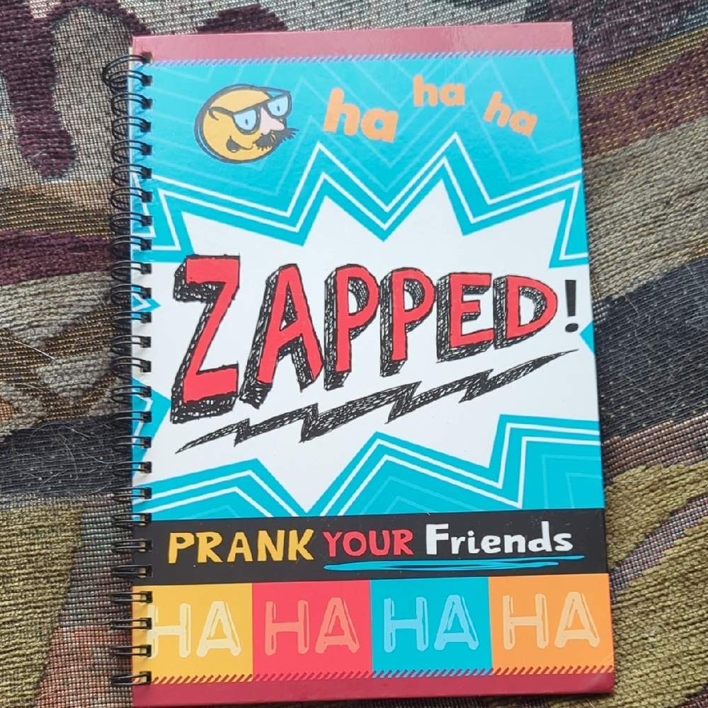 Zapped Prank Notebook🖍️